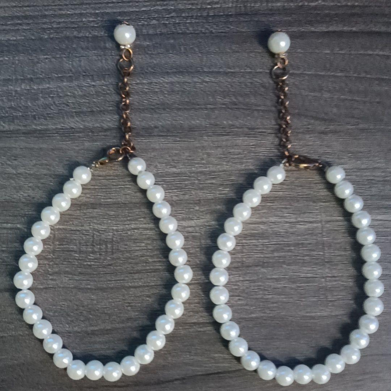 Mary Jane lapos cipő | PU bőr felsőrész, Velcro zár, alacsony sarok, PU belsőbetét