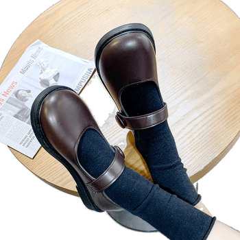 Pantofi dama din piele, vârf rotund, partea superioară din bumbac, model craniu, închidere Velcro, talpă din cauciuc