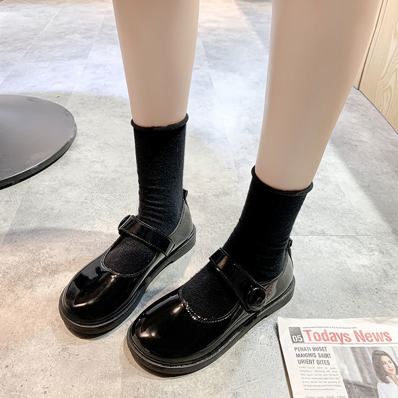 Pantofi dama din piele, vârf rotund, partea superioară din bumbac, model craniu, închidere Velcro, talpă din cauciuc
