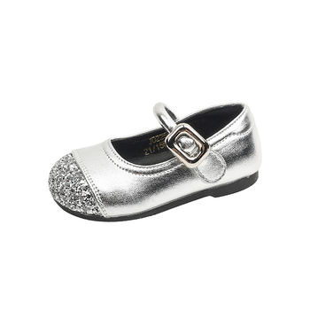 Dječje cipele u stilu princeze s Velcro zatvaranjem, gornji dio od mikrovlakana, đon od gume, prozračne i protuklizne, za uzrast 1–6 godina, pogodne za proljeće i jesen