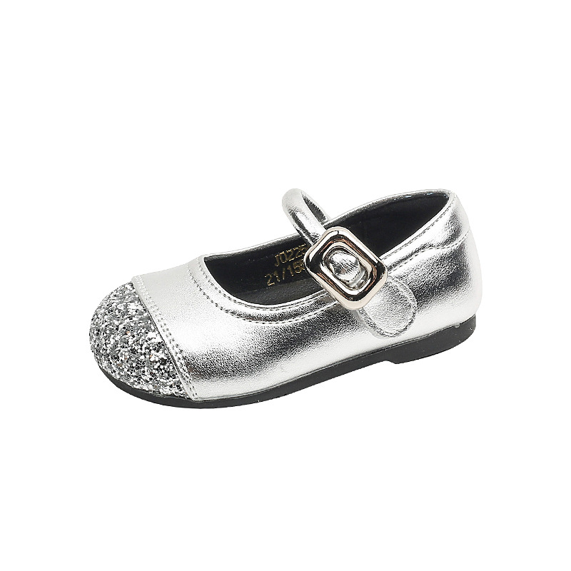 Dječje cipele u stilu princeze s Velcro zatvaranjem, gornji dio od mikrovlakana, đon od gume, prozračne i protuklizne, za uzrast 1–6 godina, pogodne za proljeće i jesen