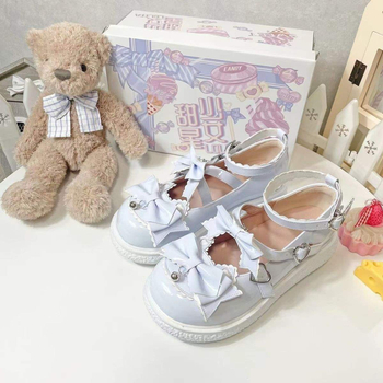 Mary Jane cipele za djevojčice, japanski stil, PU gornji dio, niski blok potpetica, T-bar remen, gumena potplata
