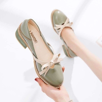 Női Mary Jane cipő, négyszögletes orrú, mikroszálas bőrfelső, slip-on kialakítás, középmagas sarka 3-5 cm