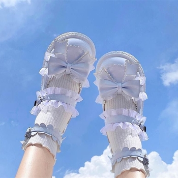 Lapos cipő, édes Mary Jane stílus, PU felső rész, alacsony sarok 3 cm alatt, macskasarkú sarok