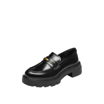 Ženski loaferi, korejski stil brogues, gornji dio od super fiber, uložak PU, potplat gumа, srednja visina pete 3–5 cm