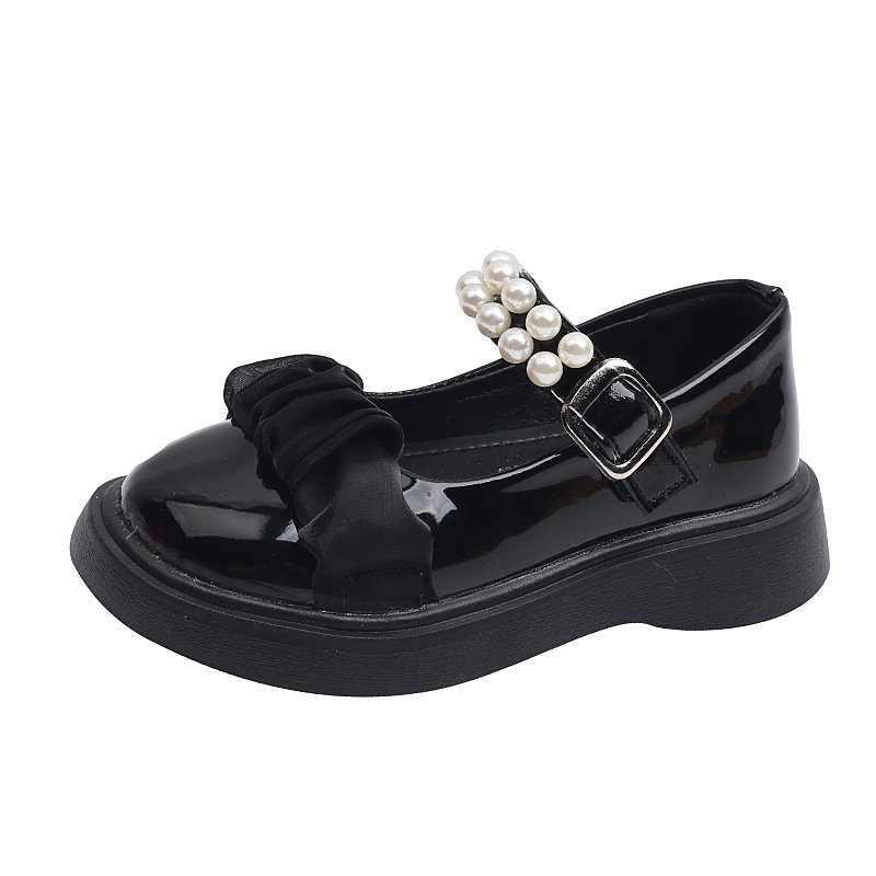 Cipele za djevojčice – princes stil, niski gornji dio, Velcro zatvarač, gumeni potplat, PU ulošak, kožna podstava