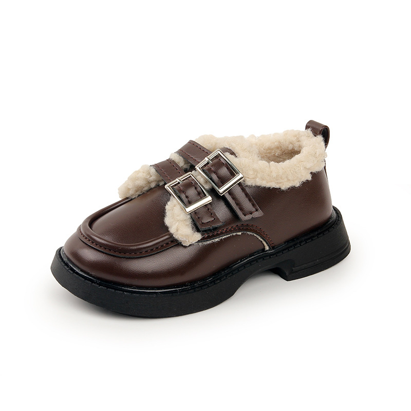 Lányoknak szóló loafer műbőr felsőrész, Velcro-zár, belső PU, talpbetét műszőrmével, gumitalp, 4-16 éveseknek