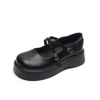 Dámske Mary Jane topánky, guľatá špička, mikrovlákno na vrchu, nízky podpätok 1–3 cm, gumová podrážka, PU stielka