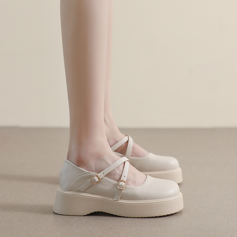 Dámske Mary Jane topánky, guľatá špička, mikrovlákno na vrchu, nízky podpätok 1–3 cm, gumová podrážka, PU stielka