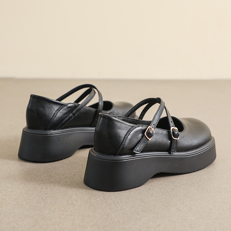 Dámske Mary Jane topánky, guľatá špička, mikrovlákno na vrchu, nízky podpätok 1–3 cm, gumová podrážka, PU stielka