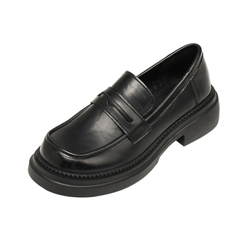 Ženske loaferice, korejskog stila, okrugli nos, PU gornji dio, niski potpetica, gumena potplat