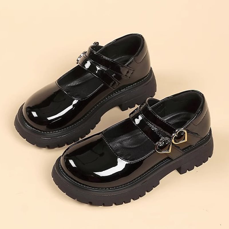 Lányoknak készült Princess stílusú mikroszálas bőr cipő, Velcro-zárás, PU talpbetét, gumitalp (Felsőrész: mikroszálas bőr; Zárás: Velcro; Talpbetét: PU; Talp: gumi)