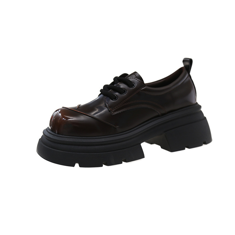 Ženske loafers u korejskom stilu, kvadratni vrh, gornji materijal: Super Fiber, uložak PU, visina potpetice 3-5 cm