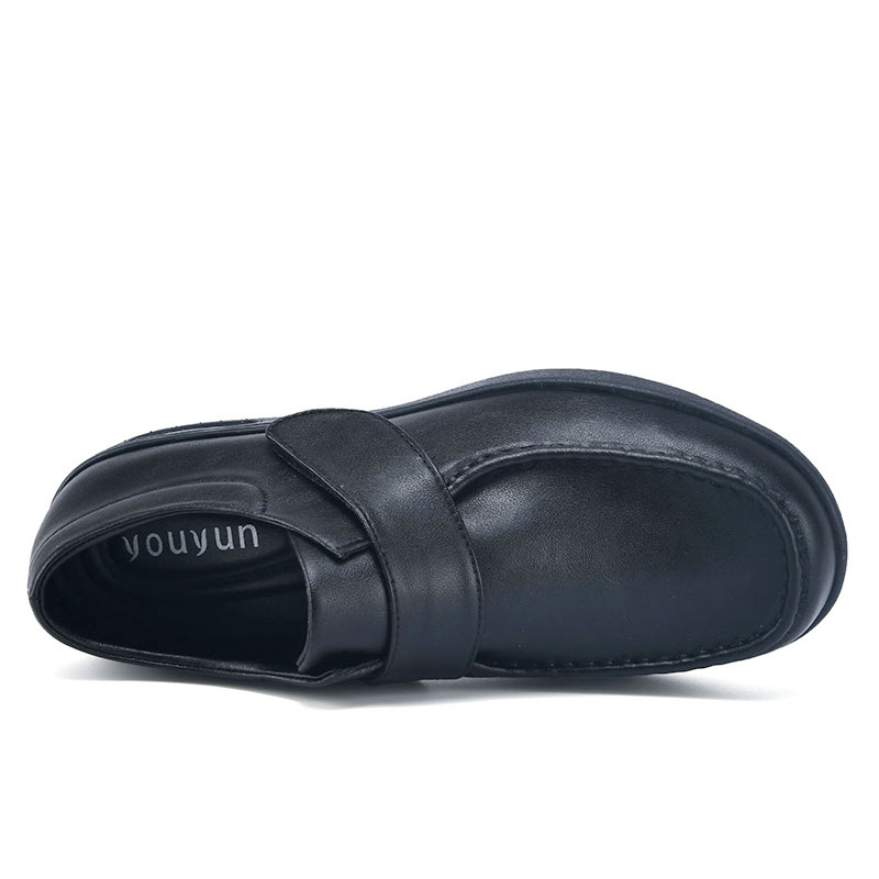 Unisex kožne tenisice s Velcro zatvaračem, gornji dio od drugog sloja goveđe kože, MD đon, zaobljeni vrh, niski potpetica 1–3 cm