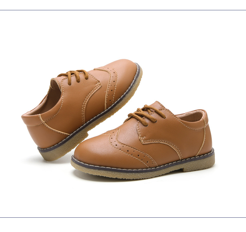 Vaikiški Brock bateliai – viršus mikropluoštas, vidinė PU, įdėklas PU, padas TPR, koledžo stilius, priekyje dirželis