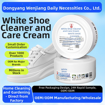 X83 Cremă de curățare pentru pantofi albi – formulă pe bază de burete pentru materiale textile și piele, decontaminare și albire