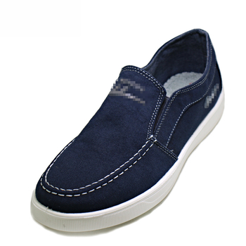Muške platnene loaferice — casual obuće, okrugli nos, nizaki potplat, PU đon, gornji dio od platna