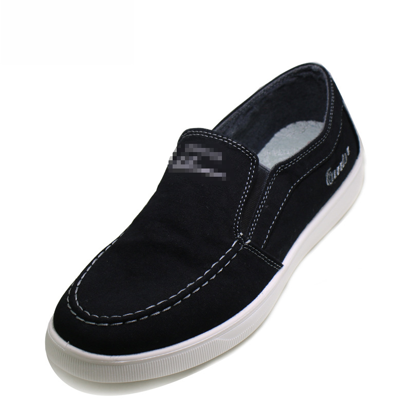 Muške platnene loaferice — casual obuće, okrugli nos, nizaki potplat, PU đon, gornji dio od platna