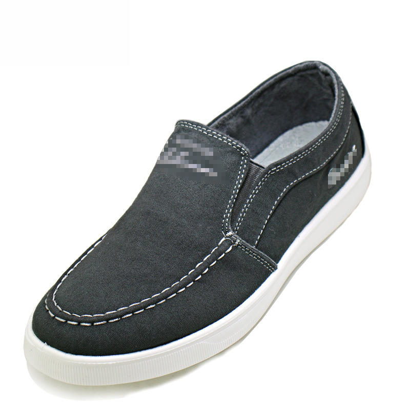 Muške platnene loaferice — casual obuće, okrugli nos, nizaki potplat, PU đon, gornji dio od platna
