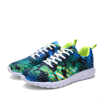 Lazy shoes, partea superioară din plasă camuflată, vârf rotund, șireturi, primăvară, unisex casual