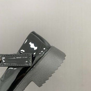 Meitenēm PU ādas kurpes ar Velcro aizdari, princeses stilā, mīksta zole, pretslīdēšana, pavasaris–rudens