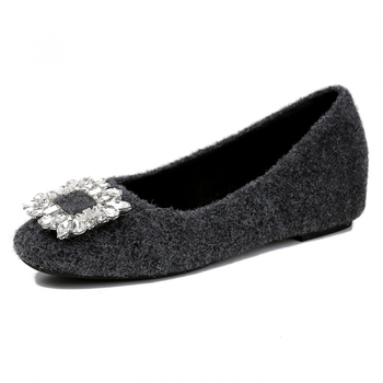 Pantofi Mary Jane cu vârf rotund, partea superioară din super fiber, toc mic, talpă din cauciuc, branța interioară din piele naturală