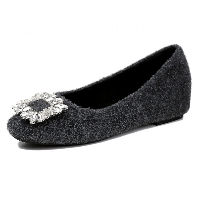Pantofi Mary Jane cu vârf rotund, partea superioară din super fiber, toc mic, talpă din cauciuc, branța interioară din piele naturală
