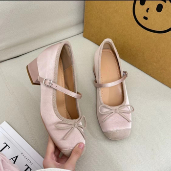 Ženske Mary Jane cipele s podizanjem od 7 cm, okrugli vrh, srednji pet 3–5 cm, gornji materijal: super vlakno, đon od gume