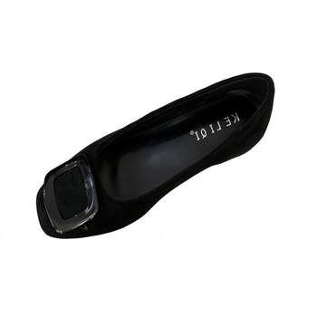 Παπούτσια Mary Jane — Στρογγυλή μύτη, Άνω μέρος συνθετικό δέρμα, Ύψος τακουνιού 3-6 εκ, Πέλμα από γνήσιο μαλλί προβάτου