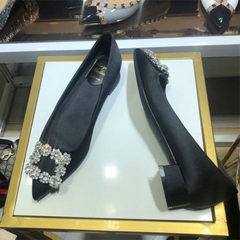 Cipele balerinke s satenskom gornjom, srednja visina pete 3-6 cm, gumena potplat, slip-on, Ultra-Fiber Leather ulošak