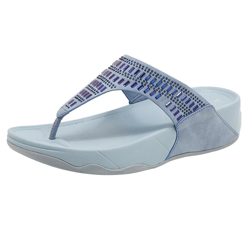 SIKETU ženske sandale s baršunastim vampom, MD đon, microfiber podstava, zaobljeni vrh, uzorak ribja kost