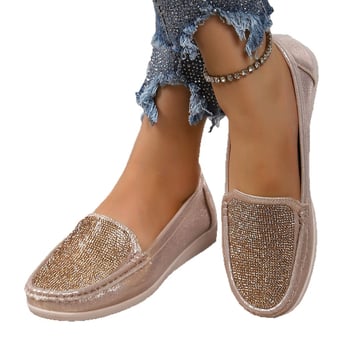 Ženske loaferice, PU gornji dio, okrugli vrh, niski profil, TPR đon 1-3 cm