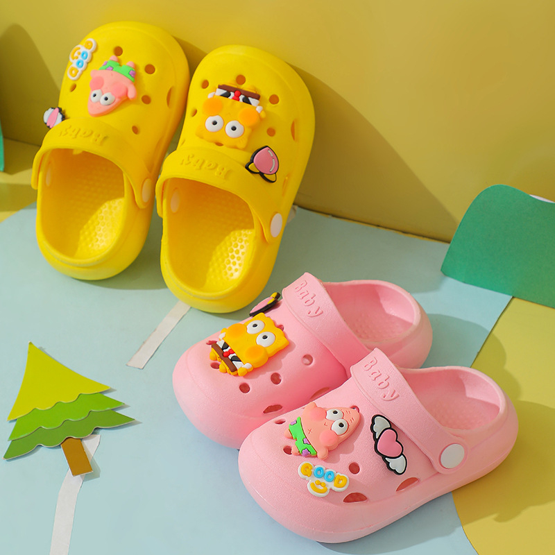 Ljetne dječje sandale u stilu Crocs, protuklizne za kupaonicu, slatki crtani dizajn.
