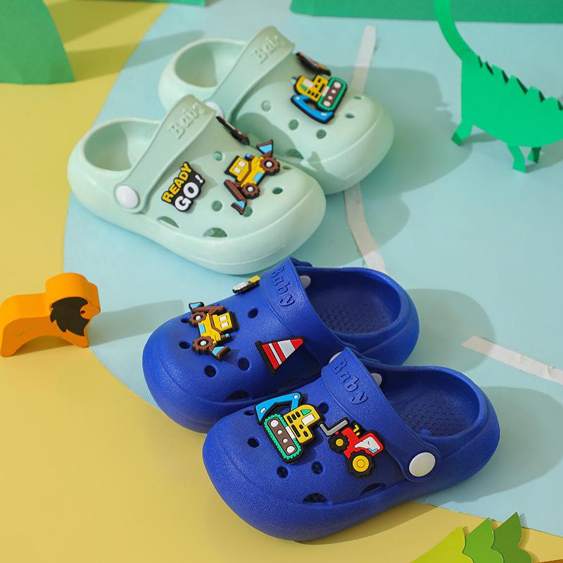 Ljetne dječje sandale u stilu Crocs, protuklizne za kupaonicu, slatki crtani dizajn.