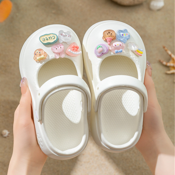 Dječje Crocs Mary Jane cipele – princes stil, protuklizna meka potplata, ljeto 2026, Gido Rain