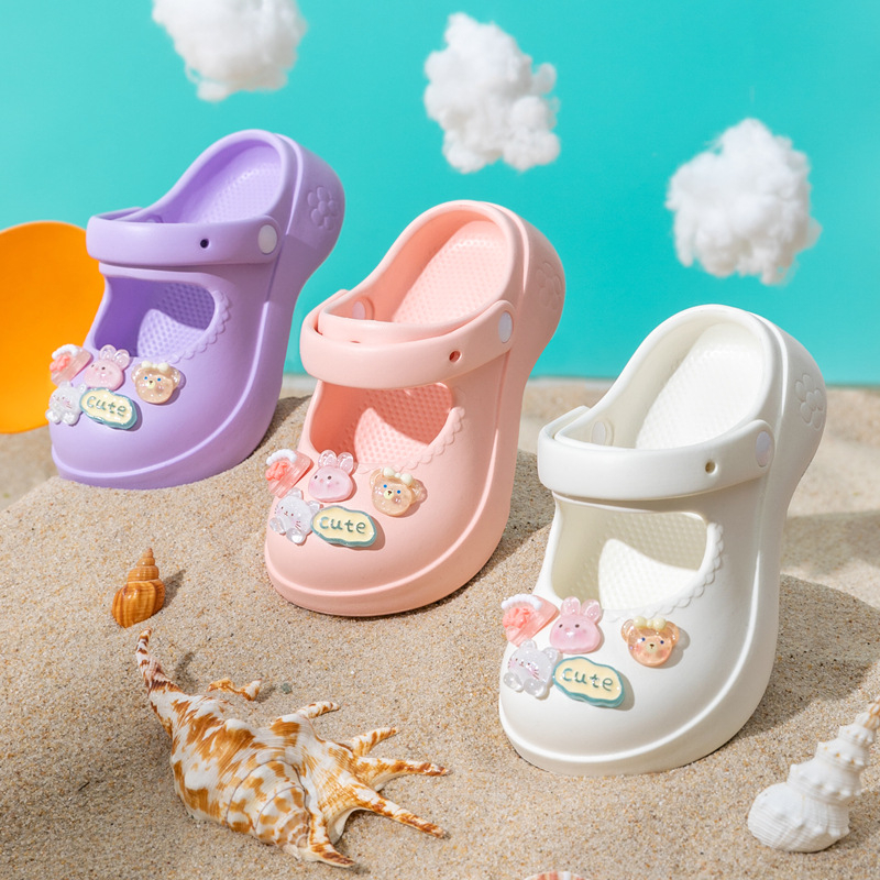 Dječje Crocs Mary Jane cipele – princes stil, protuklizna meka potplata, ljeto 2026, Gido Rain