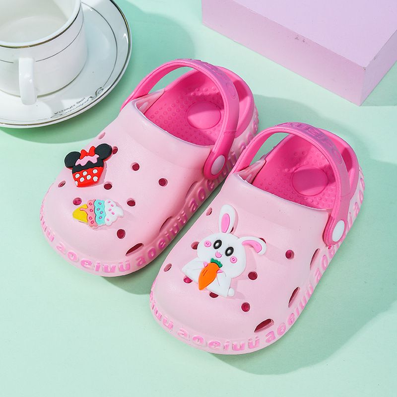 Dječje sandale s rupicama – unisex, EVA gornji dio, EVA đon, prozračna, protuklizne