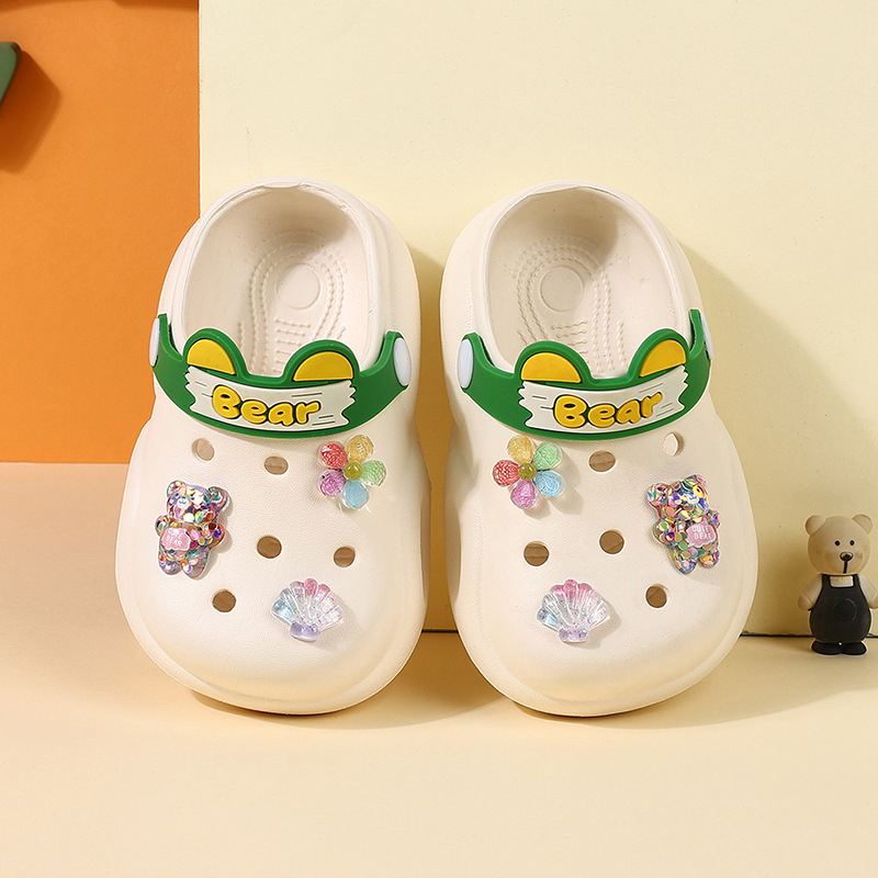 Nove EVA dječje sandale s prozračnim rupicama, unisex, zatvorenim prstom, mekana podloga