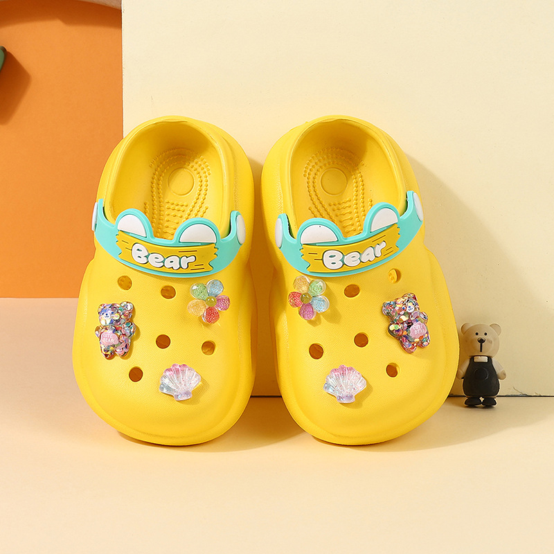 Nove EVA dječje sandale s prozračnim rupicama, unisex, zatvorenim prstom, mekana podloga
