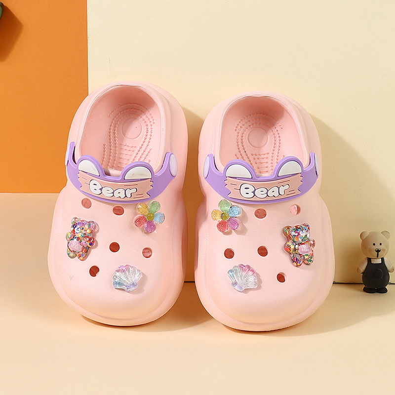 Nove EVA dječje sandale s prozračnim rupicama, unisex, zatvorenim prstom, mekana podloga