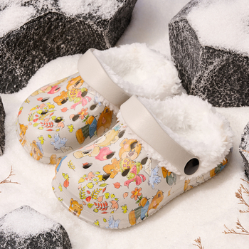 Saboti EVA pentru copii de plajă – Unisex, design animat, talpă moale, interior/exterior, Primăvara 2025