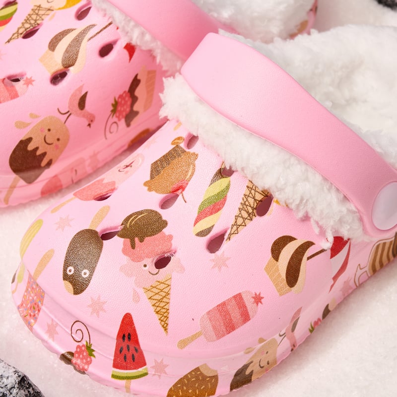 Saboti EVA pentru copii de plajă – Unisex, design animat, talpă moale, interior/exterior, Primăvara 2025