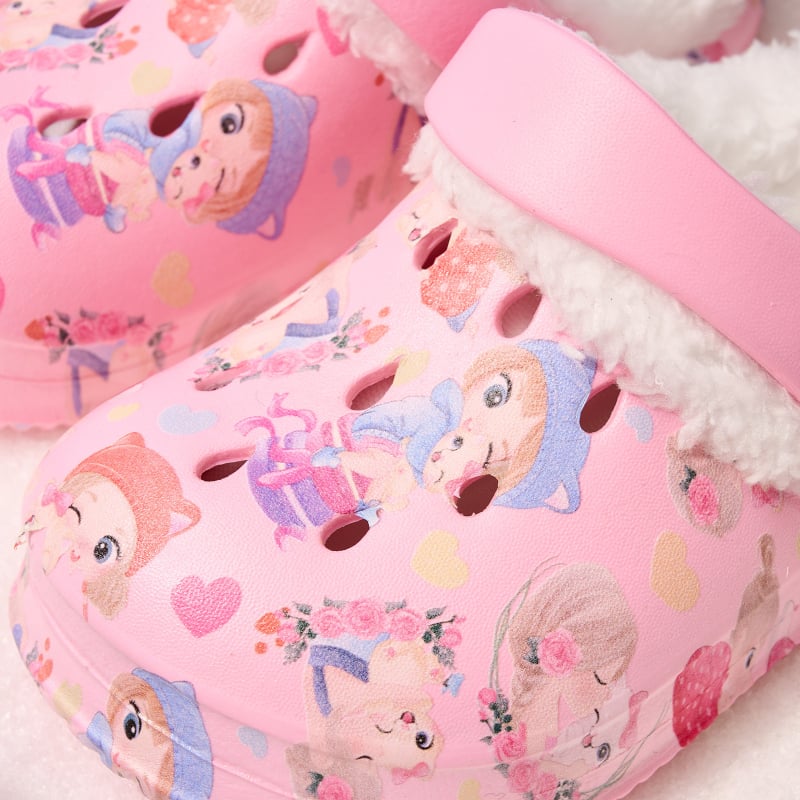 Saboti EVA pentru copii de plajă – Unisex, design animat, talpă moale, interior/exterior, Primăvara 2025