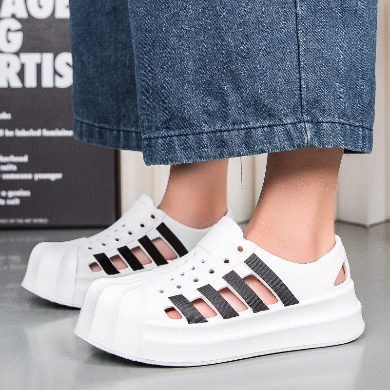 Dječje perforirane slip-on sandale, EVA gornji dio, bez podstave, zatvorenim prstima, vodootporne i protuklizne, za uzrast 1–12 godina