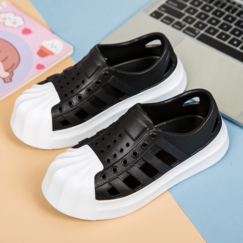 Dječje perforirane slip-on sandale, EVA gornji dio, bez podstave, zatvorenim prstima, vodootporne i protuklizne, za uzrast 1–12 godina