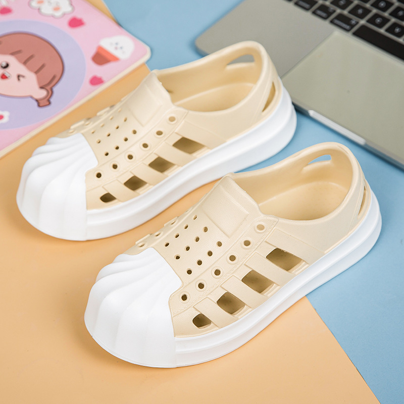 Dječje perforirane slip-on sandale, EVA gornji dio, bez podstave, zatvorenim prstima, vodootporne i protuklizne, za uzrast 1–12 godina