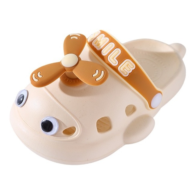 EVA sandale za djecu s rupicama, crtani uzorak, EVA gornji dio i đon, injekcijsko oblikovanje, brzo sušenje, protuklizno