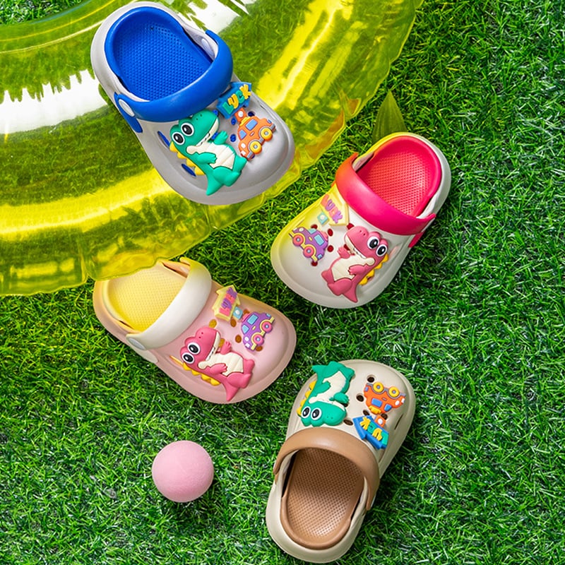 Dječje EVA sandale s rupicama – Unisex, ljeto, brzo sušeće, prozračne, protuklizna potplat, uzrast 1–12 godina