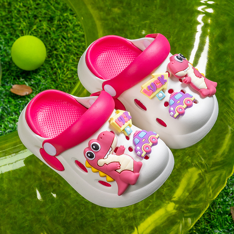 Dječje EVA sandale s rupicama – Unisex, ljeto, brzo sušeće, prozračne, protuklizna potplat, uzrast 1–12 godina