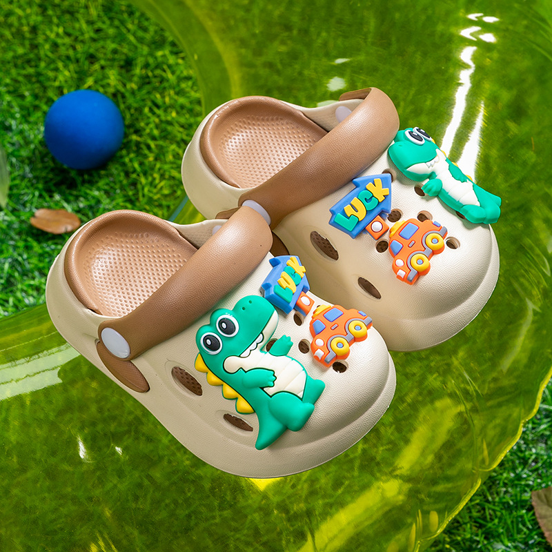 Dječje EVA sandale s rupicama – Unisex, ljeto, brzo sušeće, prozračne, protuklizna potplat, uzrast 1–12 godina